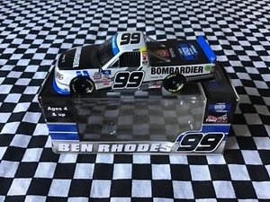Ben Rhodes #99 BOMBARDIER 2021 Serie Champion 1/64 NASCAR Camion pressofuso - Foto 1 di 1