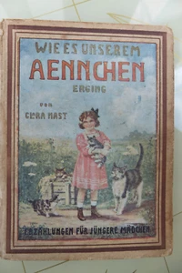 Altes Kinderbuch für Mädchen um 1920 Wie es unserem Aennchen erging Clara Mast - Bild 1 von 6