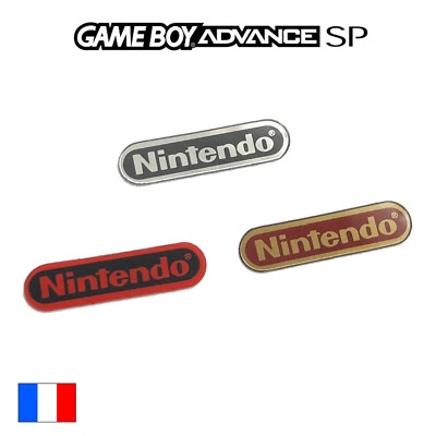 Logo Game Boy Advance SP Nintendo Sticker Remplacement GBA Coque - Imagen 1 de 4
