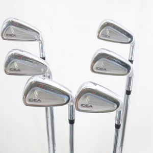 Tour Issue Adams IDEA A Tour Iron Set 5-P Steel R400 Regular Right-Hand P-150240 - Picture 1 of 10