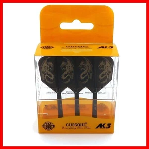 Big Wing Dart Flight & Shaft Combo - Precision Moulded, 3 Pack in Crystal Box - Picture 1 of 13