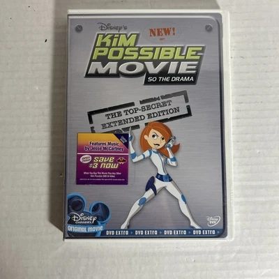 KIM POSSIBLE MOVIE DVD NEW!! SEALED 2005 Disney - Image 1 of 4