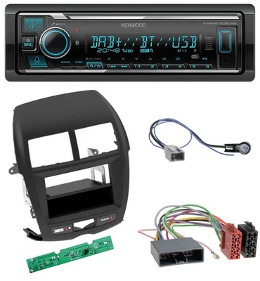 Kenwood Bluetooth MP3 DAB USB Autoradio für Mitsubishi ASX (2010-2014) - Bild 1 von 4