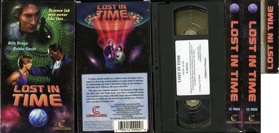LOST IN TIME AKA DRIFTING SCHOOL VHS BILLY DRAGO CHIMERA CINEMA VIDEO HTF TESTED - Image 1 of 1