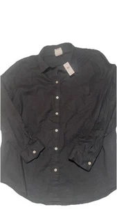Camisa 100 % lino GAP para hombre nueva con etiquetas - talla XL negra calce ajustado 46x29" - Imagen 1 de 12