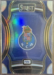 FC PORTO 2024-25 Panini Select Fifa Team Crest Logo Silver Prizm CASE HIT SSP #1 - Picture 1 of 2
