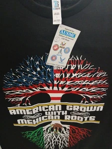 Mens Black Graphic T-Shirt MEXICAN CHAPO Drinking Humor Borracho Narco Cartel S - Picture 1 of 5