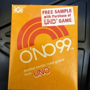 O'NO 99 Card Game From UNO Makers Family Strategy Game iGi 1980 Complete - Bild 1 von 3
