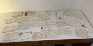 260 alte handgeschriebene Rezepte Lot Tanten’s - Bild 1 von 7