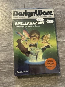 Vintage 1983 DesignWare Spellakazam Atari 400 800 1200XL 48K Program Disk Game - Picture 1 of 3