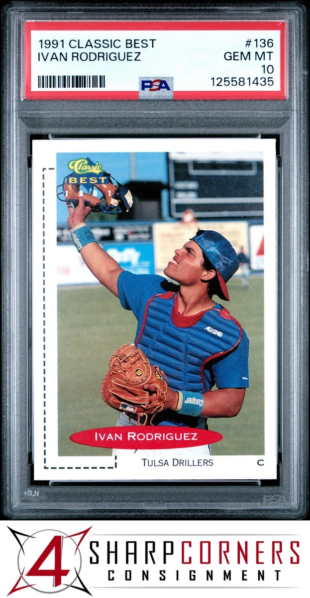 Ivan Rodriguez Grade 10 Baseball Trading Cards & Accessories for