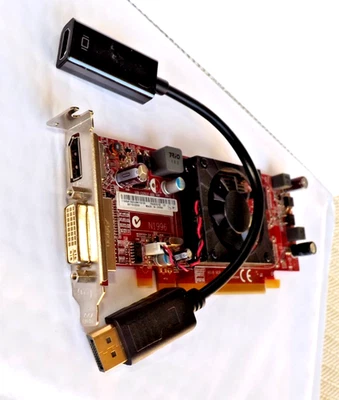 MSI ✔️HDMI DP DVI✔️ PCI-E 16x 2.0✔️ Low Profile Video Card✔️ SFF - Image 1 of 4