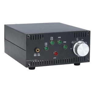 Short Wave Power Amplifier 2MHz To 30MHz 12‑15V 100W Portable Power Amplifier - Zdjęcie 1 z 12