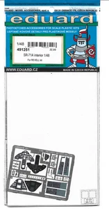 Eduard SR-71A Interior Photo Etch Details in 1/48 1251 For the REVELL kit - Picture 1 of 2
