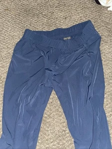 Eddie Bauer Pants Womens Large Blue Solid Lightweight Performance Stretch Adult - Picture 1 of 9