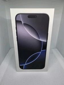 NEW Apple iPhone 16 Pro Max Black Titanium 256GB Factory Unlocked - Photo 1 sur 6