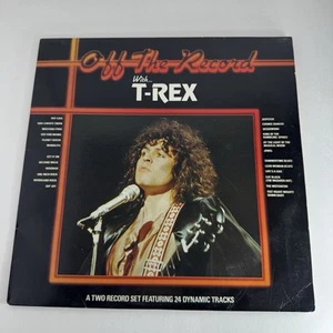 Off The Record With T-Rex Double Vinyl Record Set Excellent - Picture 1 of 16