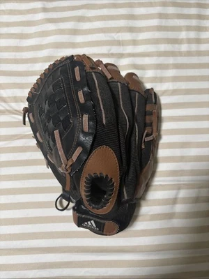 Guante de béisbol Adidas 12" RHT TS 1200BR "Cerrado fácil" Softbol Flex Fielder Foto 1 de 4