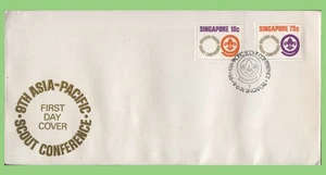 Singapore 1974 Scout Conference set u/a First Day Cover - Picture 1 of 1