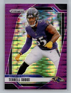 2024 Panini Prizm Terrell Suggs Ravens Purple Pulsar Color Match #26 9400 - Picture 1 of 2