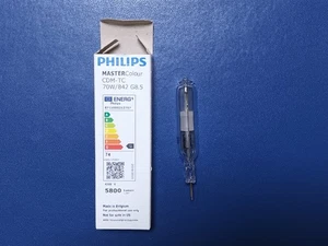 Lámpara halógena metálica PHILIPS MASTER Color CM-TC 70W/842 G8.5 220-240/70W - Imagen 1 de 1