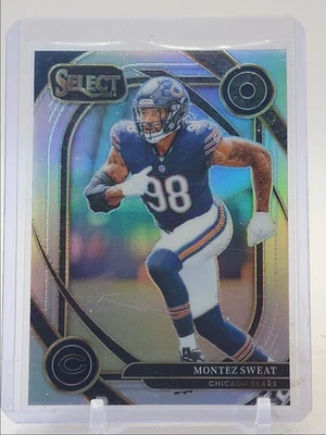 MONTEZ SWEAT 2024 SELECT CLUB LEVEL SILVER PRIZM BEARS #284 Q4081 - Image 1 of 2