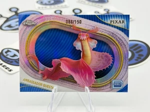 2025 Topps Chrome Disney Ambassador Questa /150 Blue Pixar Debut - Bild 1 von 4