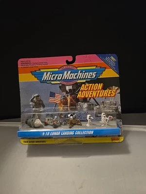 1993 Micro Machines #18 Lunar Landing Action Adventure 75030 Sealed! - Image 1 of 4