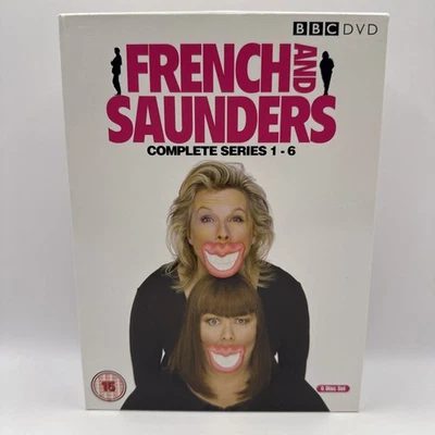 French & Saunders ~The Complete Series DVD ~ 1-6 BBC Box Set - VGC! Reg. 2 &4 - Image 1 of 4
