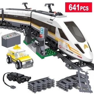 City Power High-speed Railway Fuxing Hexie Electric Locomotive Train Building - Picture 1 of 5