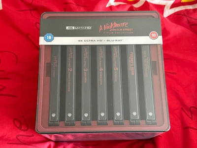 A Nightmare On Elm Street - 📀7 Film 4K UHD Steelbook Collection - NEW📀SEALED - Image 1 of 3