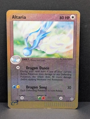 Altaria 2/97 Dragon Reverse Holo Rare Pokemon TCG Nintendo e-reader LP - Image 1 of 3
