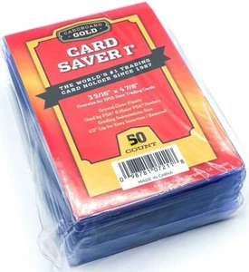 50 quilates Card Saver I CS 1 Cartón Dorado Grado PSA Semirrígido Totalmente Nuevo - Imagen 1 de 1