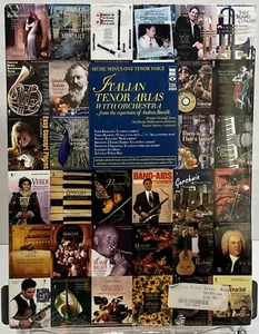 Italian Tenor Arias with Orchestra Andrea Bocelli Vocal Score w CD Accompaniment - Picture 1 of 4