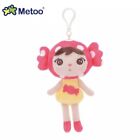 Metoo Small Plush Piece Of Candy Babydoll Bag Clip Keychain Pink Yellow