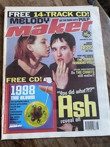 MELODY MAKER - 28 NOVEMBER 1998 / CD / ASH / PULP / REEF - Foto 1 di 8