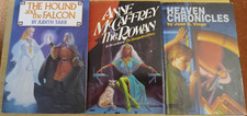 Joan D Vinge Judith Tarr Anne McCaffrey Hound Falcon the Rowan 3 book club lot