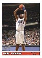 2005-06 Topps Bazooka Minis New Jersey Nets Basketball Card #17 Marc Jackson
