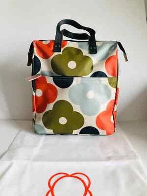 Orla Kiely Rare Giant Flower Spot Print Backpack Tote Bag - Image 1 of 4