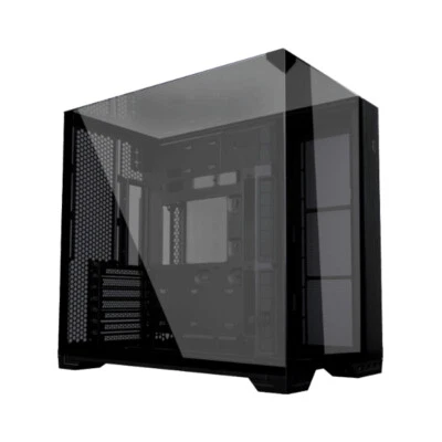 Lian Li O11Vision Compact O11VPX Black Steel Tempered Glass ATX Mid Tower Case - Image 1 of 4
