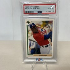 1991 UPPER DECK #SP1 MICHAEL JORDAN EX-MT PSA 10 AA-421