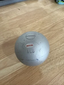 Leichtathletik 6LB Metall Kugelstoßen - Bild 1 von 3