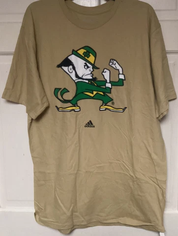 adidas Notre Dame Fighting Irish “Cadillac Of College Football” 2-sided Tee, XL Cover