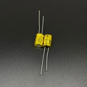 20pcs 100V 2.2uF 100V ELUM NP 8x11.5mm Bipolar Electrolytic Capacitor - Picture 1 of 2