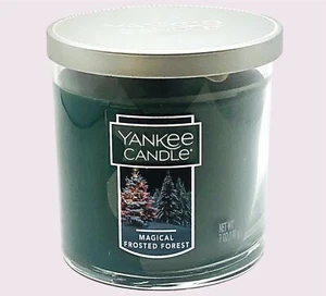 Yankee Candle Housewarmer Magical Frosted Forest Holiday 7 oz Single Wick Jar - Picture 1 of 5