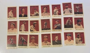 Vtg Lot 21 Cracker Jack 1993 Mini Baseball Card Set Replica Of 1915 Cobb Jackson - Picture 1 of 14