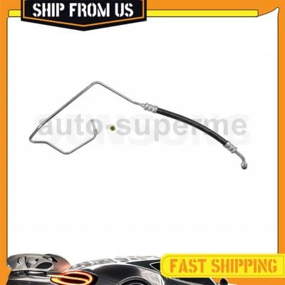 Power Steering Pressure Line Hose For 1993 1994 1995 1996 Ford F-350 4.9L - Image 1 of 4