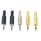 3.5mm Stereo Audio Mono Jack Plug To Single And Dual Channel Plug Cable Adapters