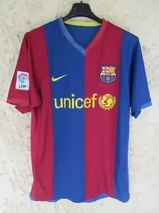 Maillot BARCELONE F.C BARCELONA 2007 NIKE home shirt camiseta Barça vintage M - Imagen 1 de 7