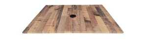 Holland Bar Stool Co. 32" x 32" Rustic, Indoor/Outdoor All-Season EuroSlim Table - Picture 1 of 3